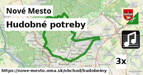 Hudobné potreby, Nové Mesto