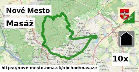 Masáž, Nové Mesto