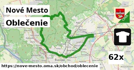 Oblečenie, Nové Mesto