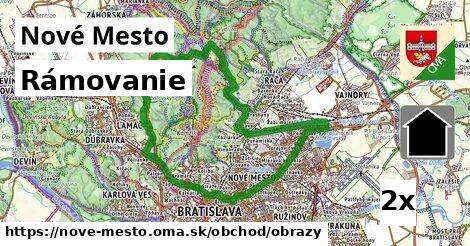 Rámovanie, Nové Mesto