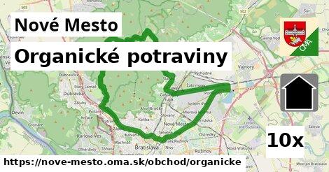 organické potraviny v Nové Mesto