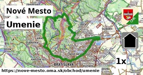 umenie v Nové Mesto