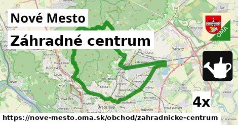 Záhradné centrum, Nové Mesto