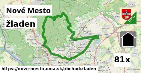 žiaden, Nové Mesto