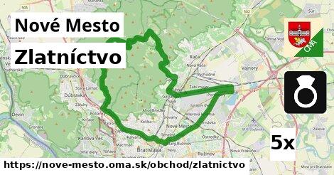 Zlatníctvo, Nové Mesto