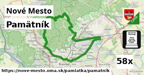 Pamätník, Nové Mesto