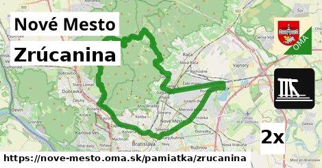 Zrúcanina, Nové Mesto