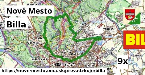 Billa, Nové Mesto