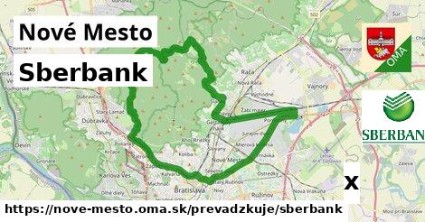 Sberbank, Nové Mesto