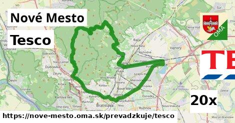 Tesco, Nové Mesto