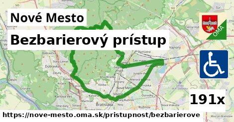 Bezbarierový prístup, Nové Mesto