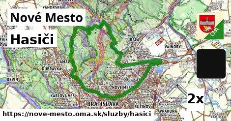 Hasiči, Nové Mesto