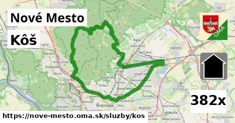 Kôš, Nové Mesto