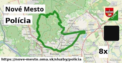 Polícia, Nové Mesto