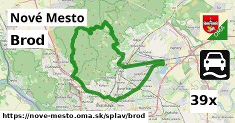 Brod, Nové Mesto