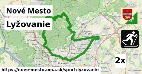 Lyžovanie, Nové Mesto