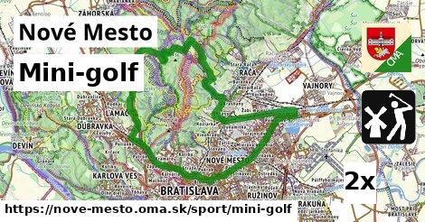 mini-golf v Nové Mesto