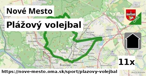 Plážový volejbal, Nové Mesto