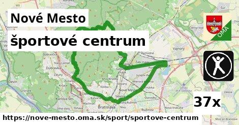 športové centrum, Nové Mesto