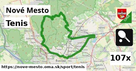 Tenis, Nové Mesto