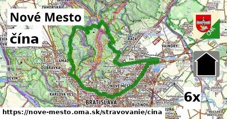 čína v Nové Mesto
