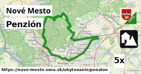 Penzión, Nové Mesto