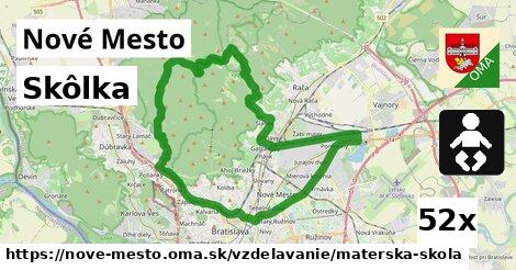 Skôlka, Nové Mesto