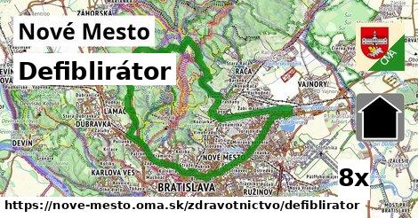 Defiblirátor, Nové Mesto