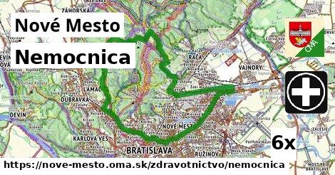 Nemocnica, Nové Mesto