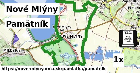 pamätník v Nové Mlýny