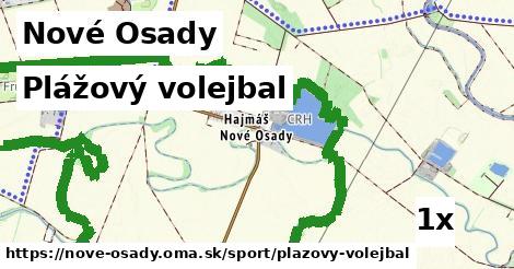 Plážový volejbal, Nové Osady