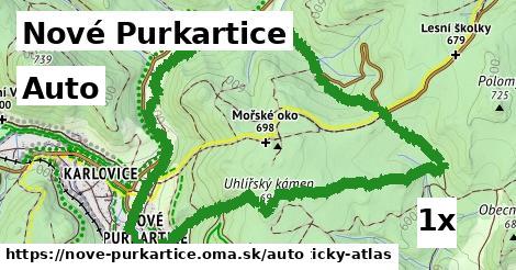auto v Nové Purkartice