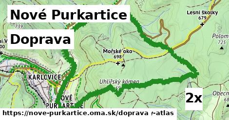 doprava v Nové Purkartice