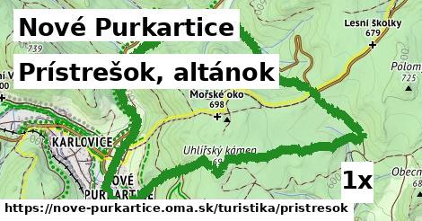 Prístrešok, altánok, Nové Purkartice