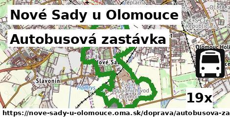 Autobusová zastávka, Nové Sady u Olomouce