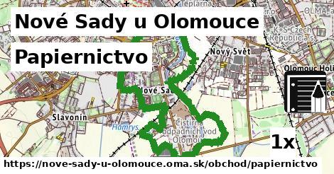 Papiernictvo, Nové Sady u Olomouce