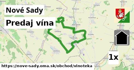 Predaj vína, Nové Sady