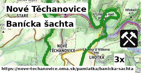 Banícka šachta, Nové Těchanovice