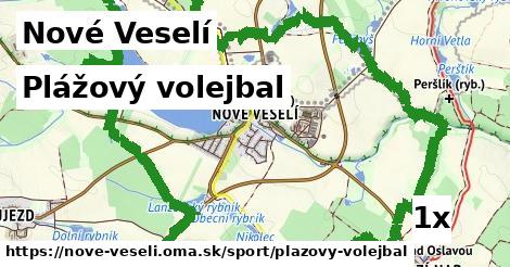 Plážový volejbal, Nové Veselí