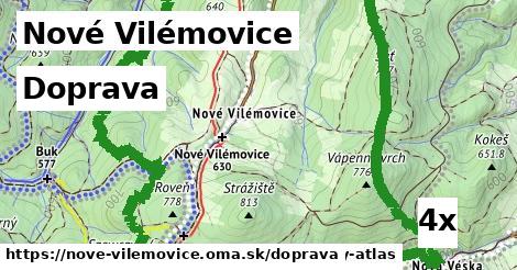 doprava v Nové Vilémovice
