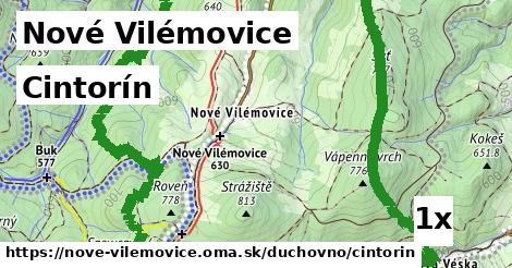 cintorín v Nové Vilémovice