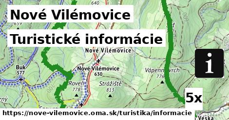 Turistické informácie, Nové Vilémovice