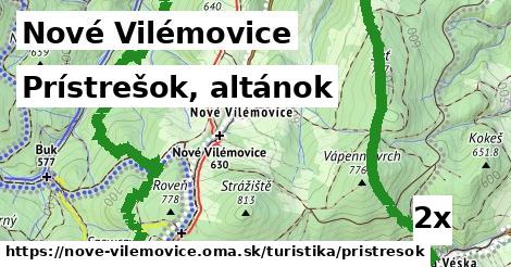 prístrešok, altánok v Nové Vilémovice