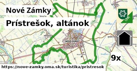 Prístrešok, altánok, Nové Zámky