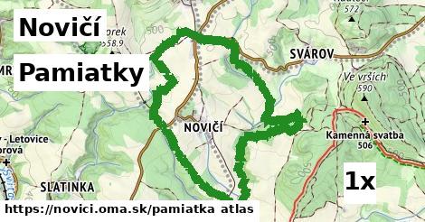 pamiatky v Novičí