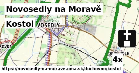 Kostol, Novosedly na Moravě