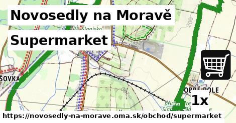 supermarket v Novosedly na Moravě