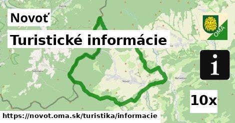 Turistické informácie, Novoť