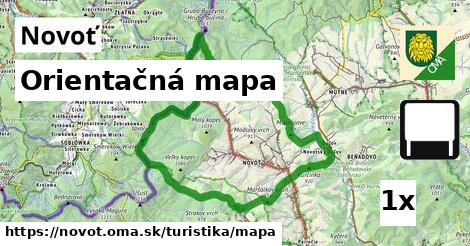 Orientačná mapa, Novoť