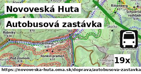 Autobusová zastávka, Novoveská Huta